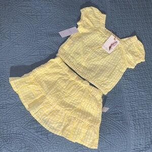 Jessica Simpson‎ Skirt and top  Matching set Size 3T